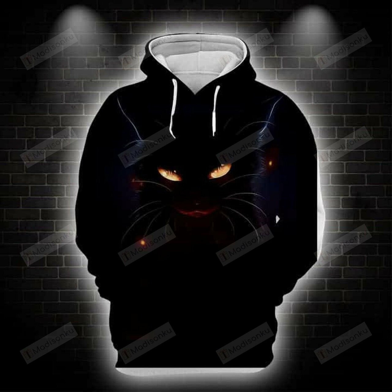 Cat Black I Will Tell You Unisex 3d All Over Print Hoodie