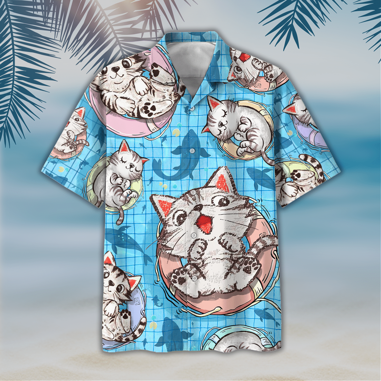 Cat Hawaiian Shirt 2 For Men Women