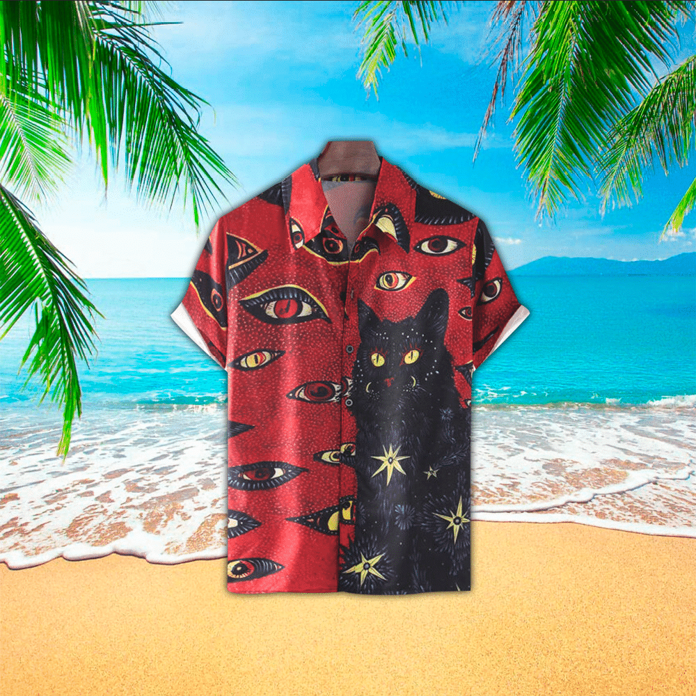 Cat Hawaiian Shirt For Men Cat Lover Gifts Shirt for Men and Women