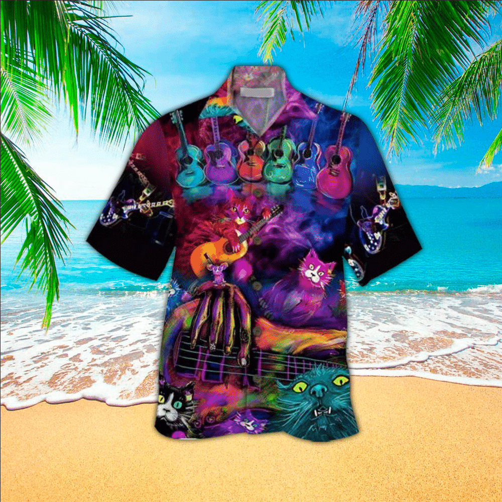 Cat Hawaiian Shirt For Men Cat Lover Gifts Shirt for Men and Women