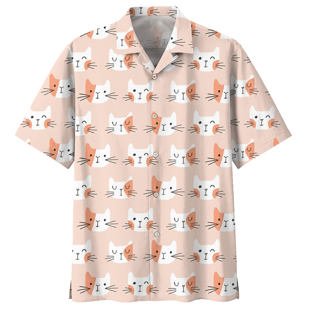 Cat Hawaiian Shirt - Hawaiian Shirt For Men