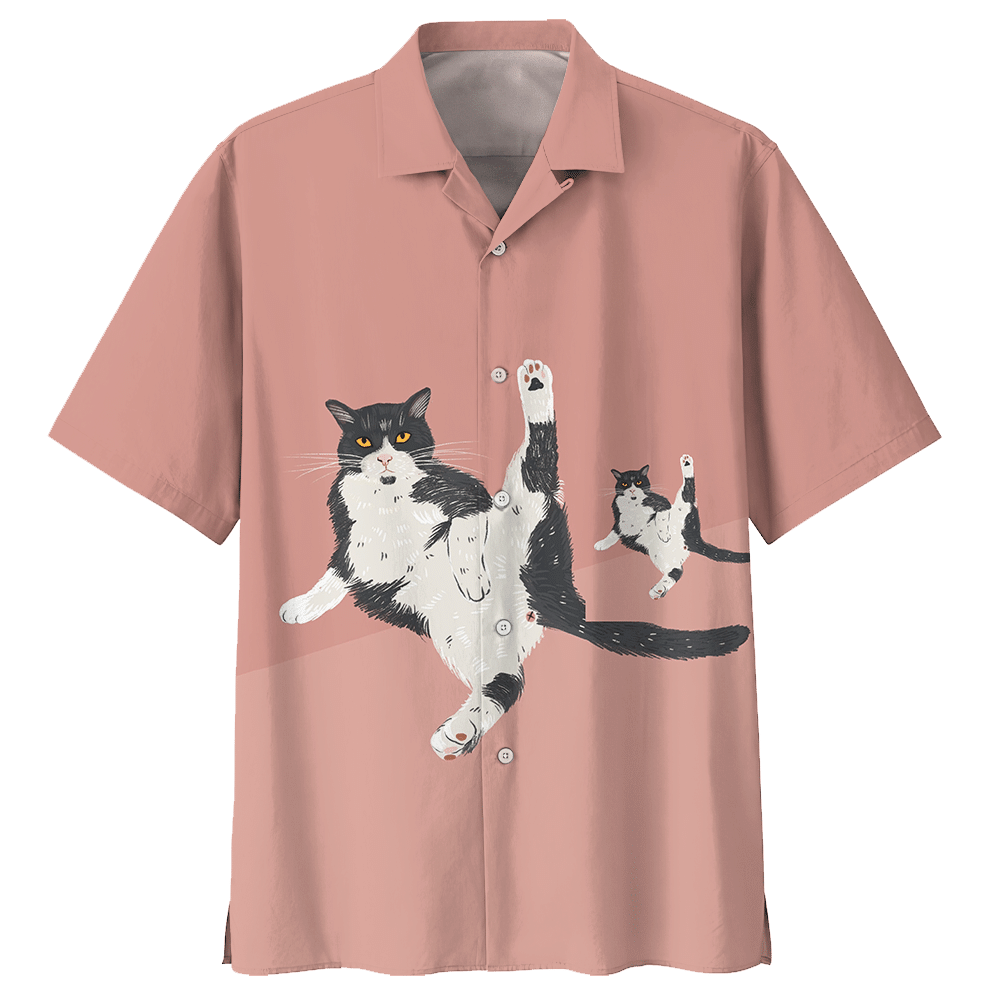 Cat Hawaiian Shirt - Hawaiian Shirt For Men, Hawaiian Shirt For Women, Aloha Shirt