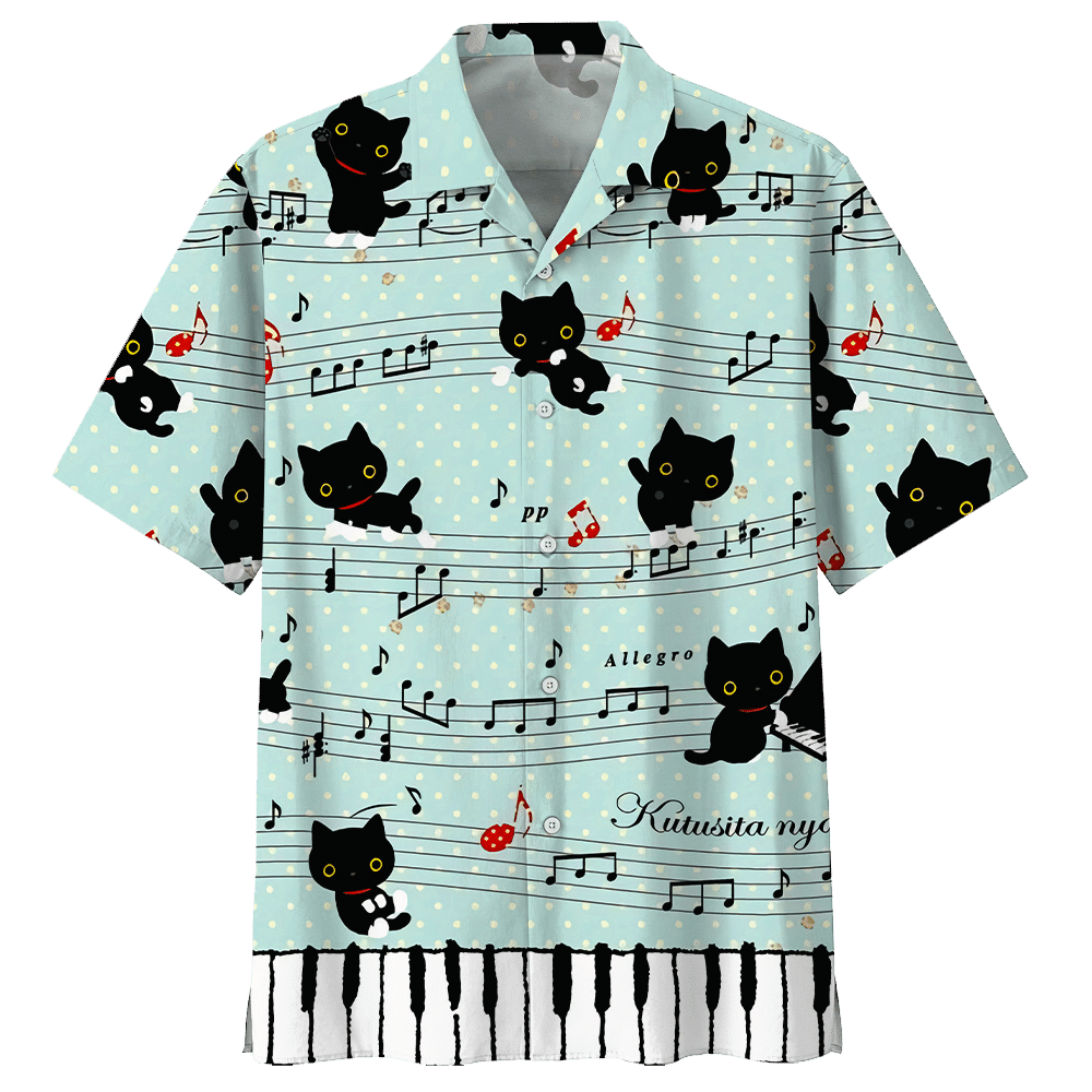 Cat Hawaiian Shirt - Hawaiian Shirt For Men, Hawaiian Shirt For Women, Aloha Shirt