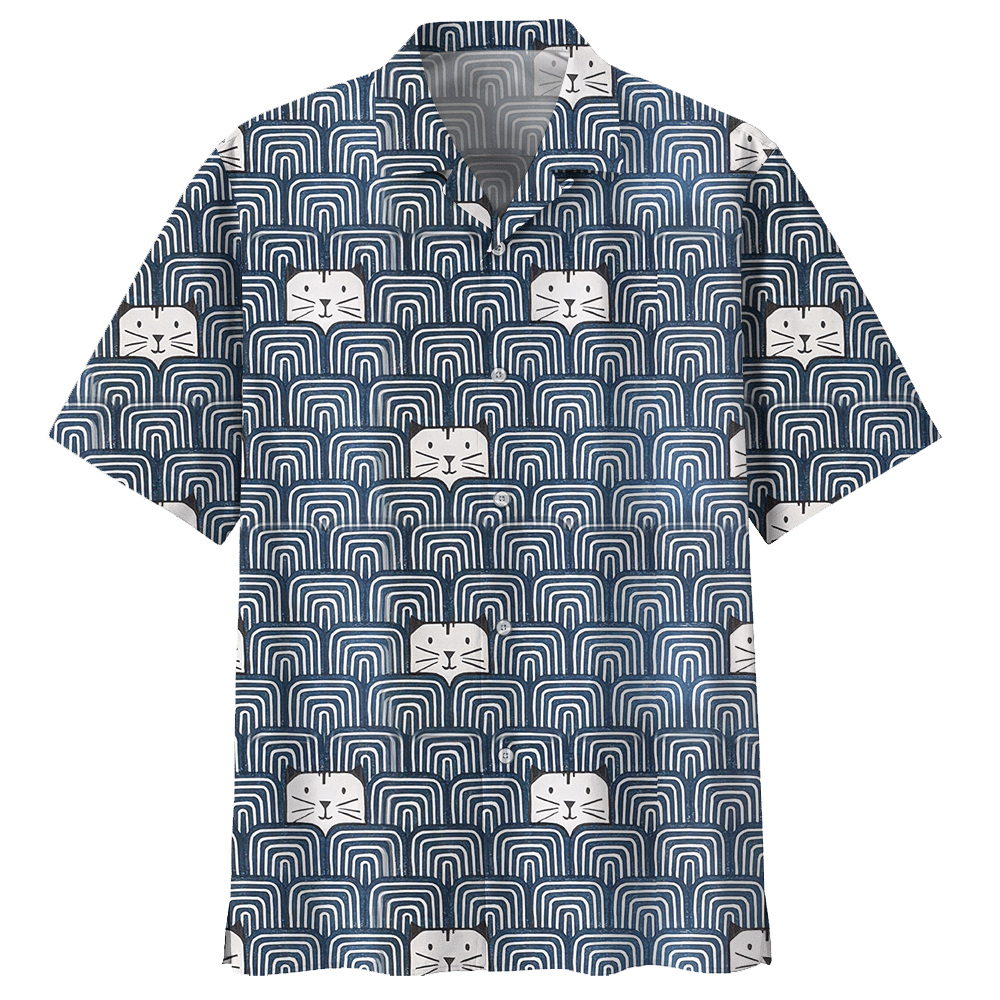 Cat Hawaiian Shirt - Hawaiian Shirt For Men