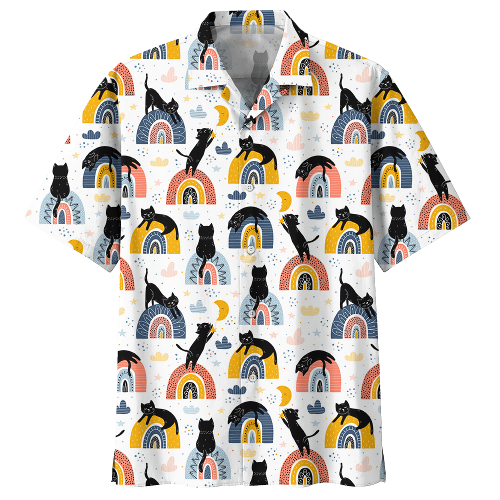 Cat Hawaiian Shirt - Hawaiian Shirt For Men