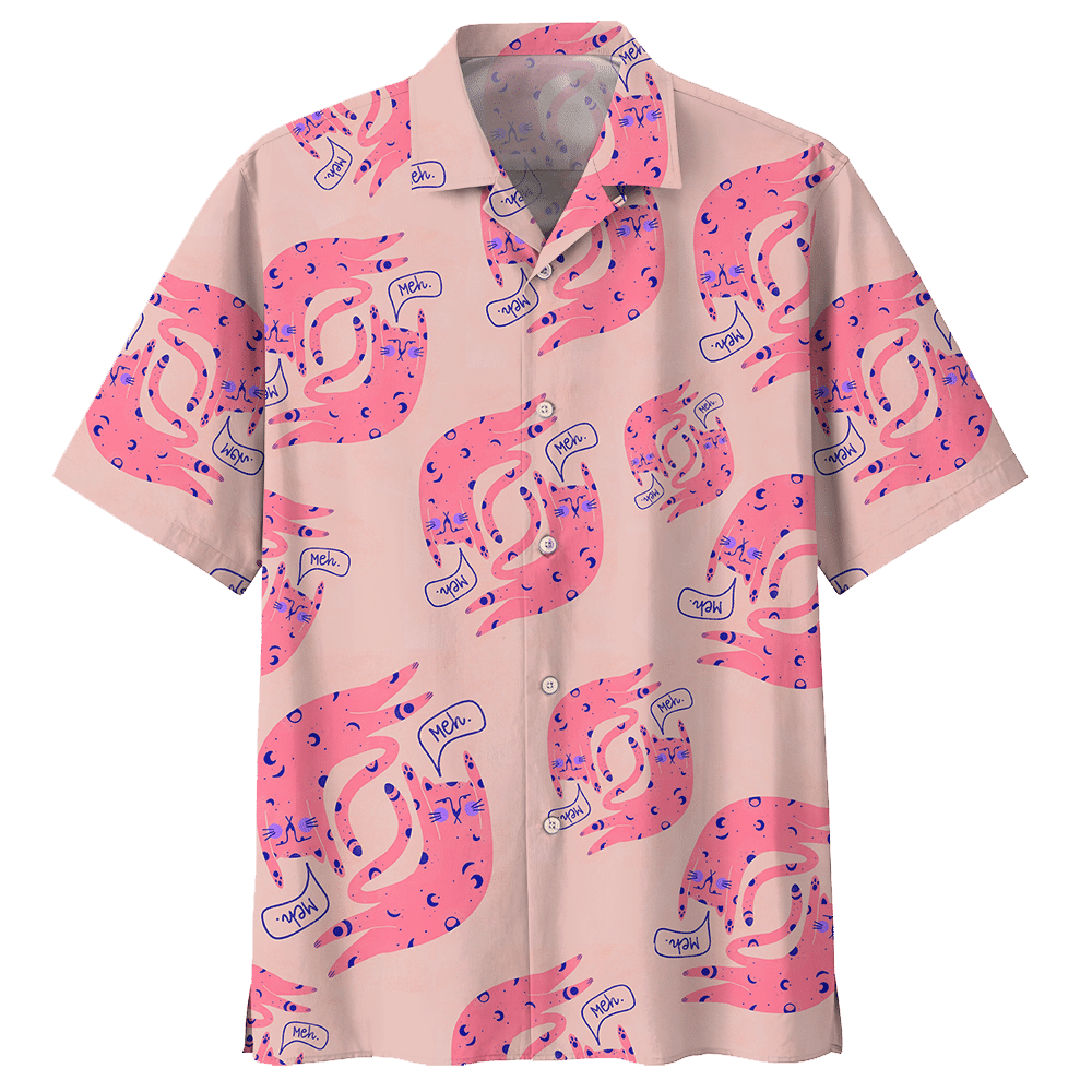 Cat Hawaiian Shirt - Hawaiian Shirt For Men