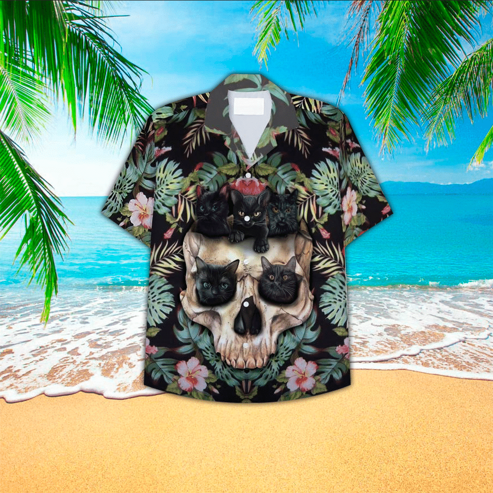 Cat Hawaiian Shirt Perfect Cat Clothing Shirt for Men and Women