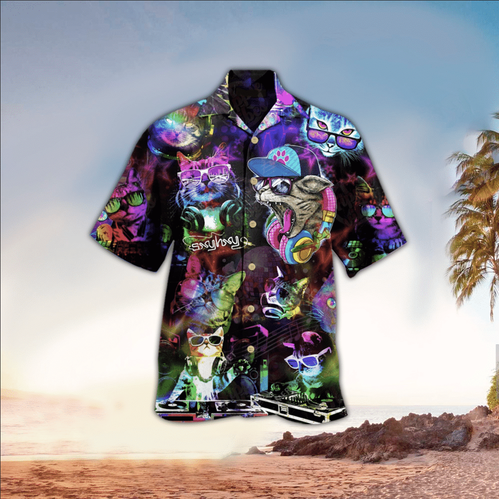 Cat Hawaiian Shirt Perfect Gift Ideas For Cat Lover Shirt for Men and Women