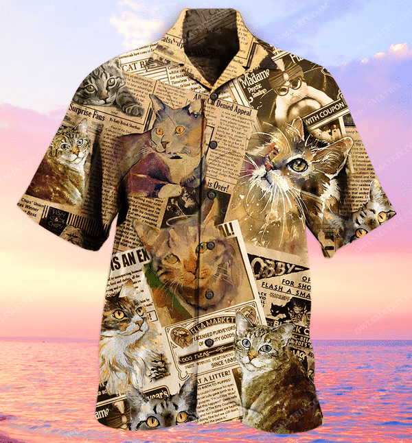 Cat Journal Limited Edition - Hawaiian Shirt Hawaiian Shirt For Men