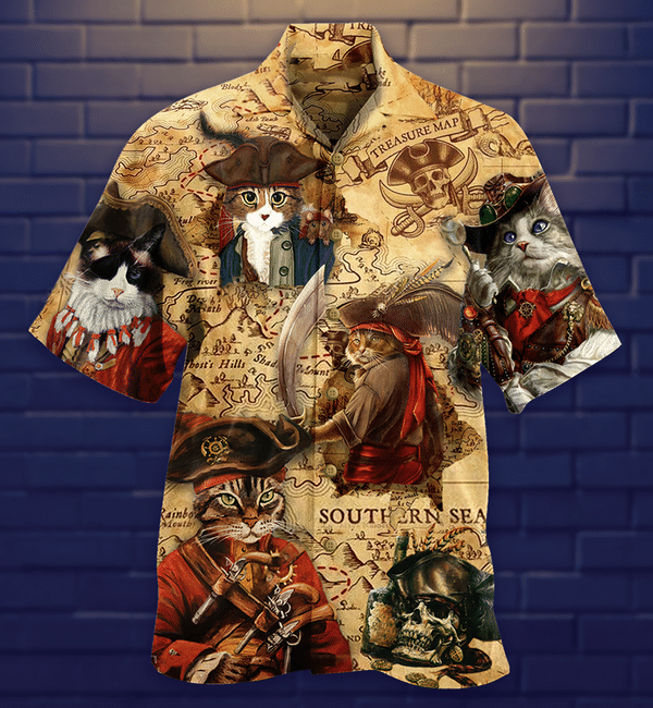 Cat Pirates Cool Limited Edition - Hawaiian Shirt Hawaiian Shirt For Men, Hawaiian Shirt For Women, Aloha Shirt