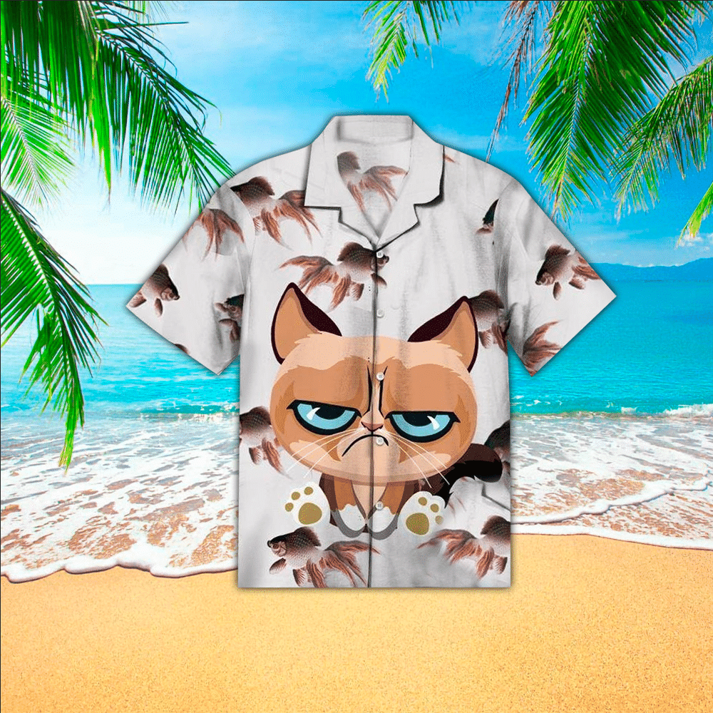 Cat Shirt Cat Hawaiian Shirt For Cat Lovers Shirt for Men and Women