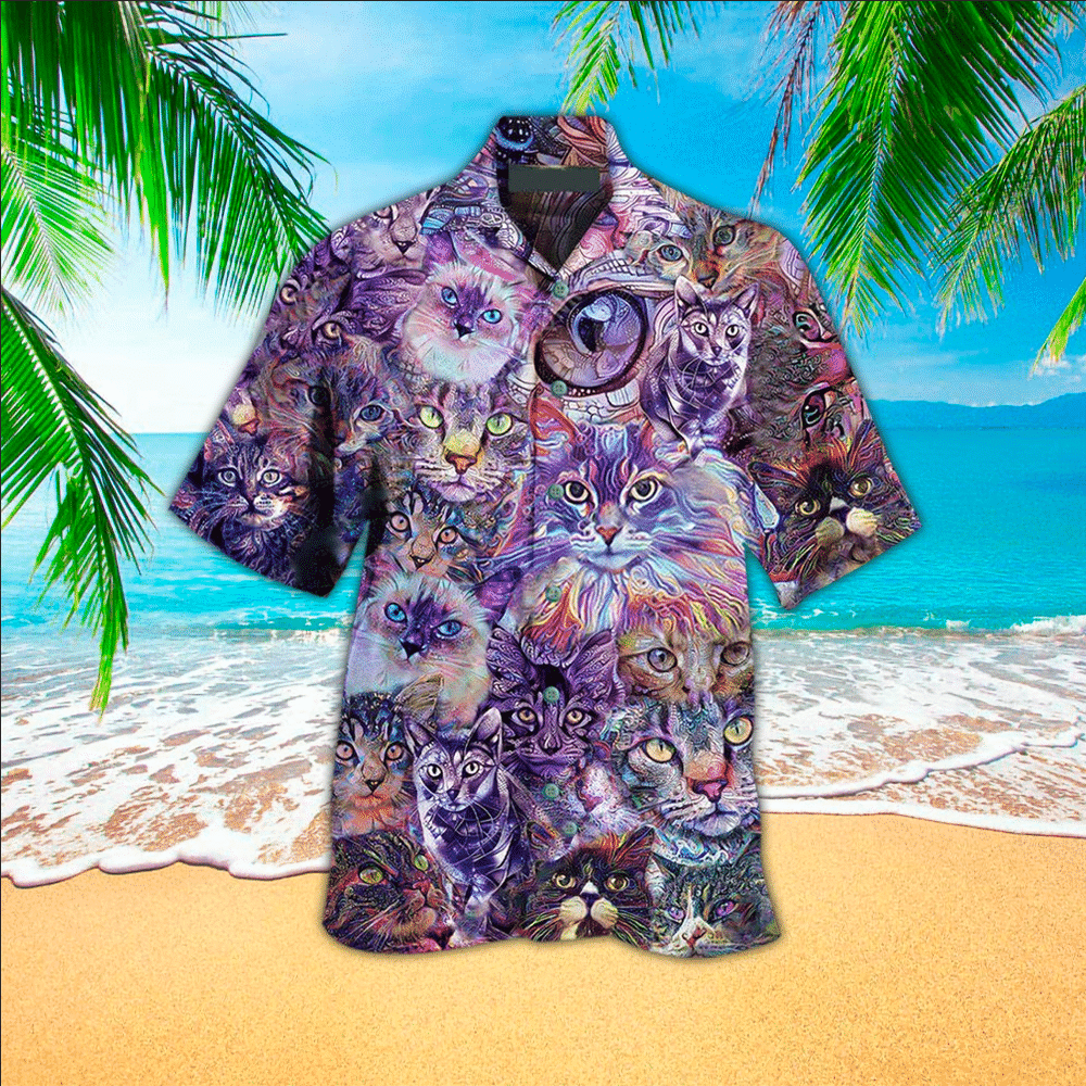 Cat Shirt Cat Hawaiian Shirt For Cat Lovers Shirt for Men and Women