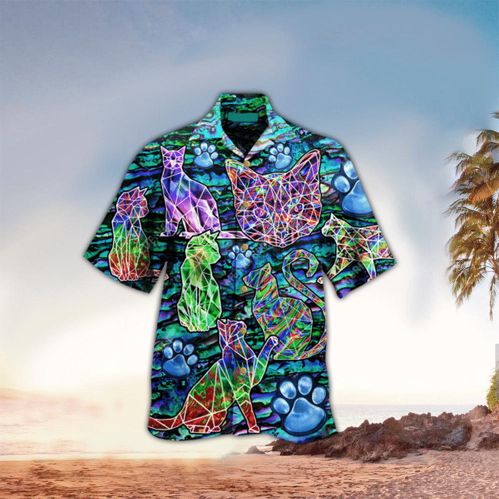 Cat Shirt Cat Hawaiian Shirt For Cat Lovers Shirt for Men and Women