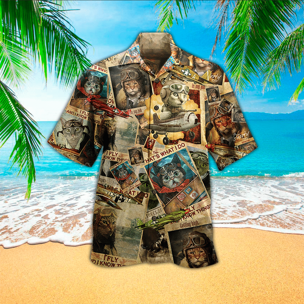 Cat Shirt Cat Hawaiian Shirt For Cat Lovers Shirt for Men and Women