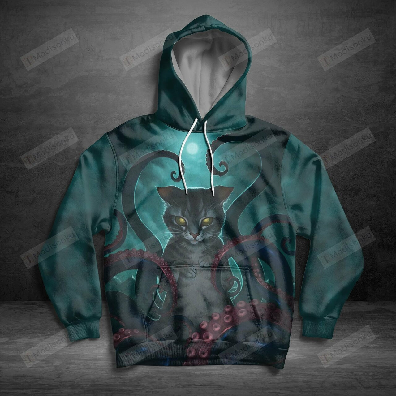 Catopus 3d All Over Print Hoodie