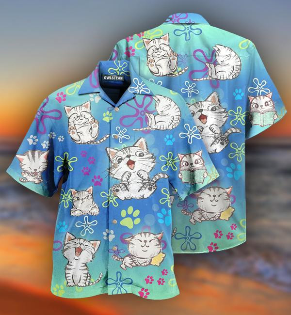 Cats All I Need Is Love And A Cat Limited Edition - Hawaiian Shirt Hawaiian Shirt For Men