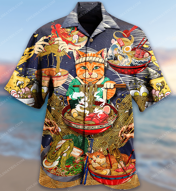 Cats Eating Lovely Limited Edition - Hawaiian Shirt Hawaiian Shirt For Men, Hawaiian Shirt For Women, Aloha Shirt