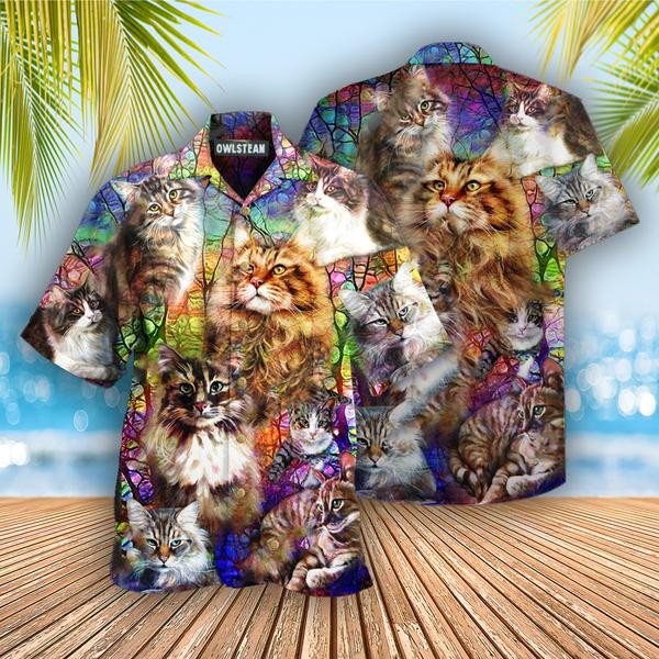 Cats Life Is Better With Cat Edition - Hawaiian Shirt - Hawaiian Shirt For Men, Hawaiian Shirt For Women, Aloha Shirt