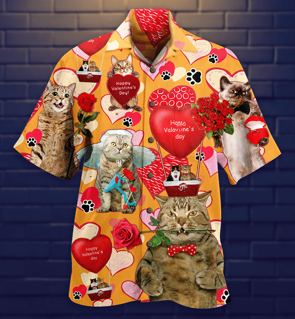 Cats Love You Forever Limited Edition - Hawaiian Shirt - Hawaiian Shirt For Men, Hawaiian Shirt For Women, Aloha Shirt