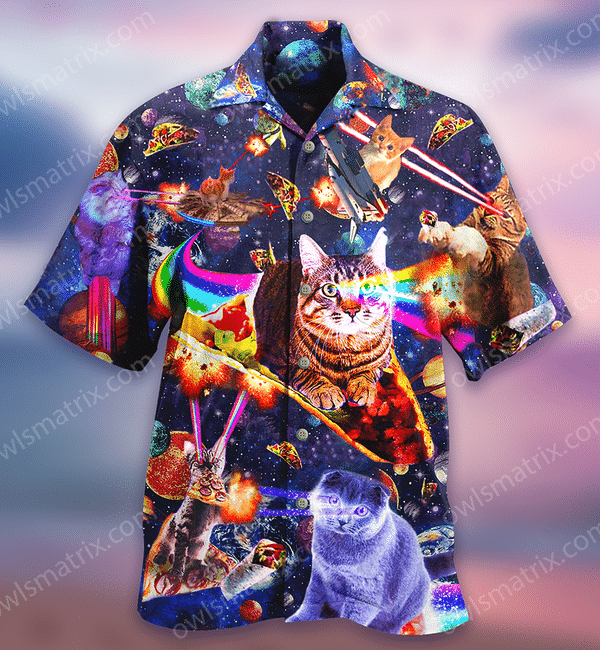 Cats Ride Food In Space Limited - Hawaiian Shirt Hawaiian Shirt For Men, Hawaiian Shirt For Women, Aloha Shirt