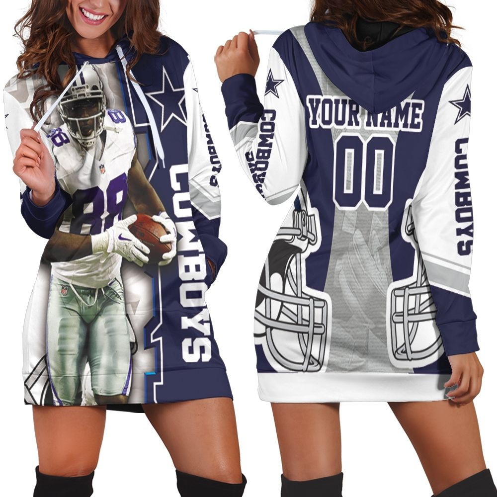 Ceedee Lamb 88 Dallas Cowboys Super Bowl 2021 Nfc East Champions Personalized Hoodie Dress Sweater Dress Sweatshirt Dress
