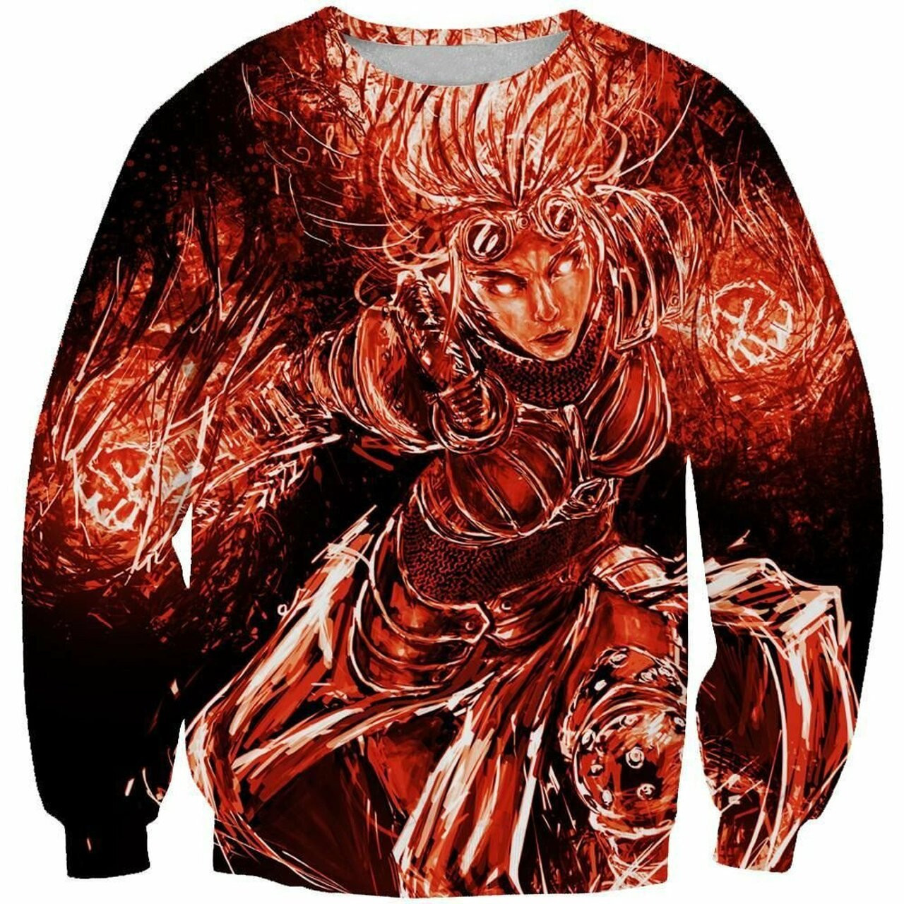 Chandra Nalaar Magic The Gathering Art 3d All Over Print Hoodie