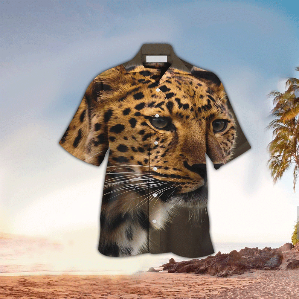 Cheetah Hawaiian Shirt Mens Hawaiian Shirt For Cheetah Lover Shirt for Men and Women