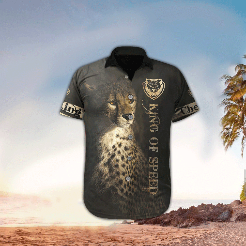 Cheetah Hawaiian Shirt Mens Hawaiian Shirt For Cheetah Lover Shirt for Men and Women