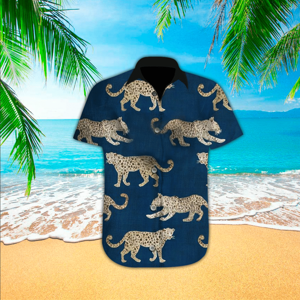 Cheetah Hawaiian Shirt Mens Hawaiian Shirt For Cheetah Lover Shirt for Men and Women