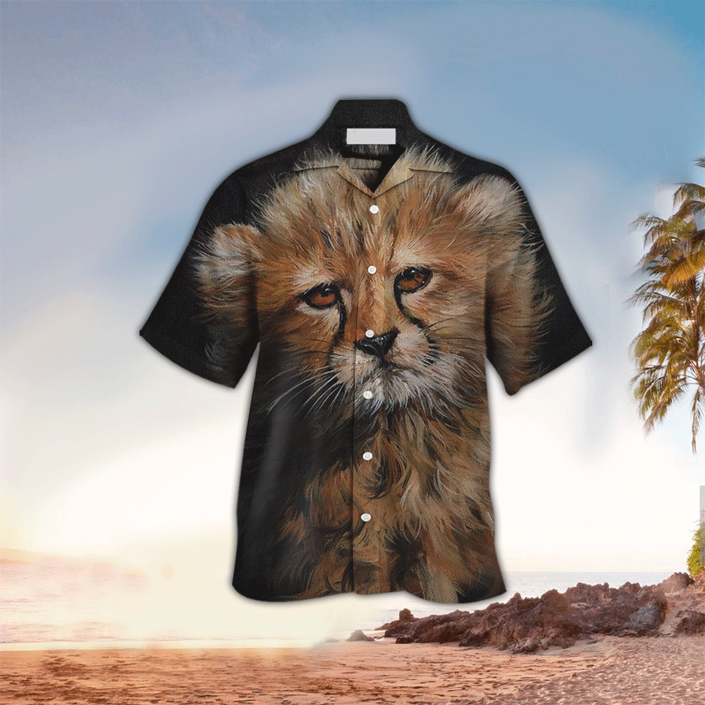 Cheetah Hawaiian Shirt Mens Hawaiian Shirt For Cheetah Lover Shirt for Men and Women