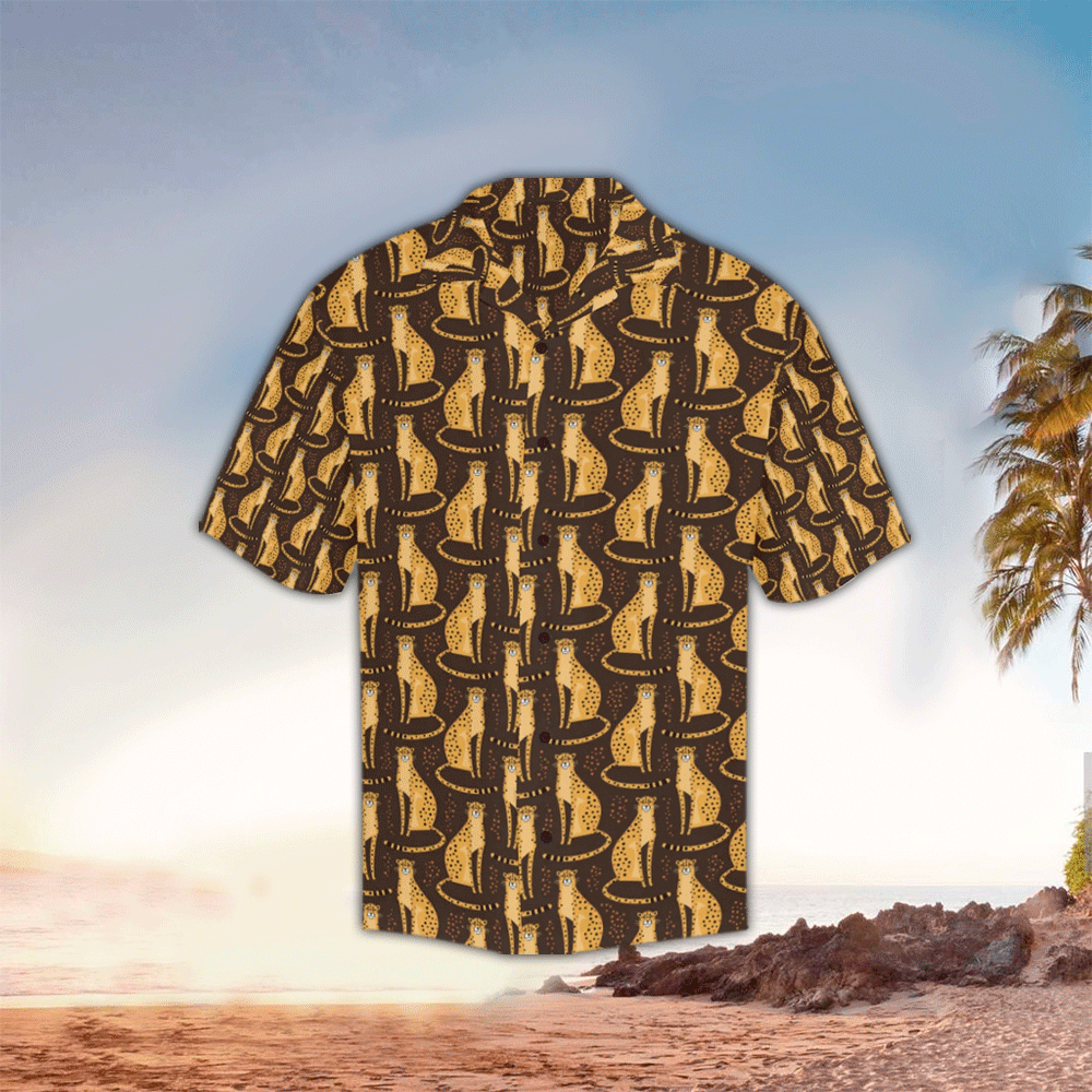 Cheetah Hawaiian Shirt Perfect Gift Ideas For Cheetah Lover Shirt for Men and Women