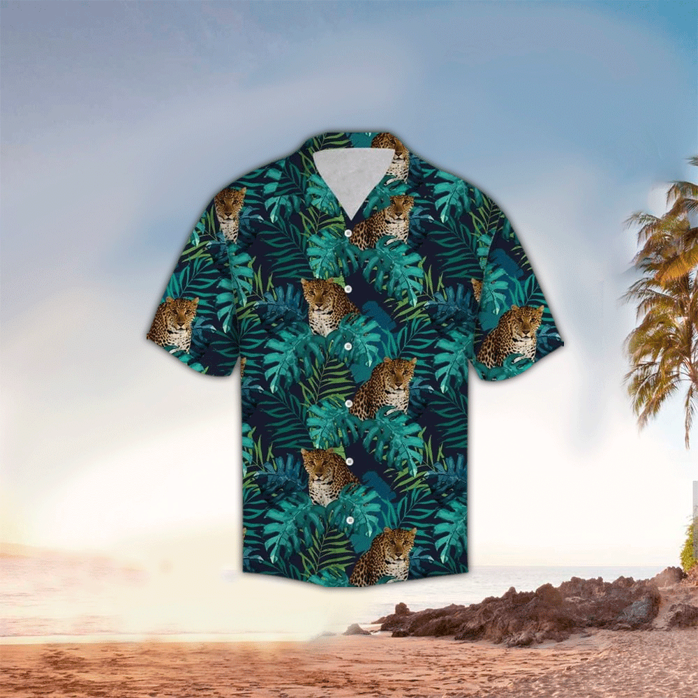 Cheetah Hawaiian Shirt Perfect Gift Ideas For Cheetah Lover Shirt for Men and Women