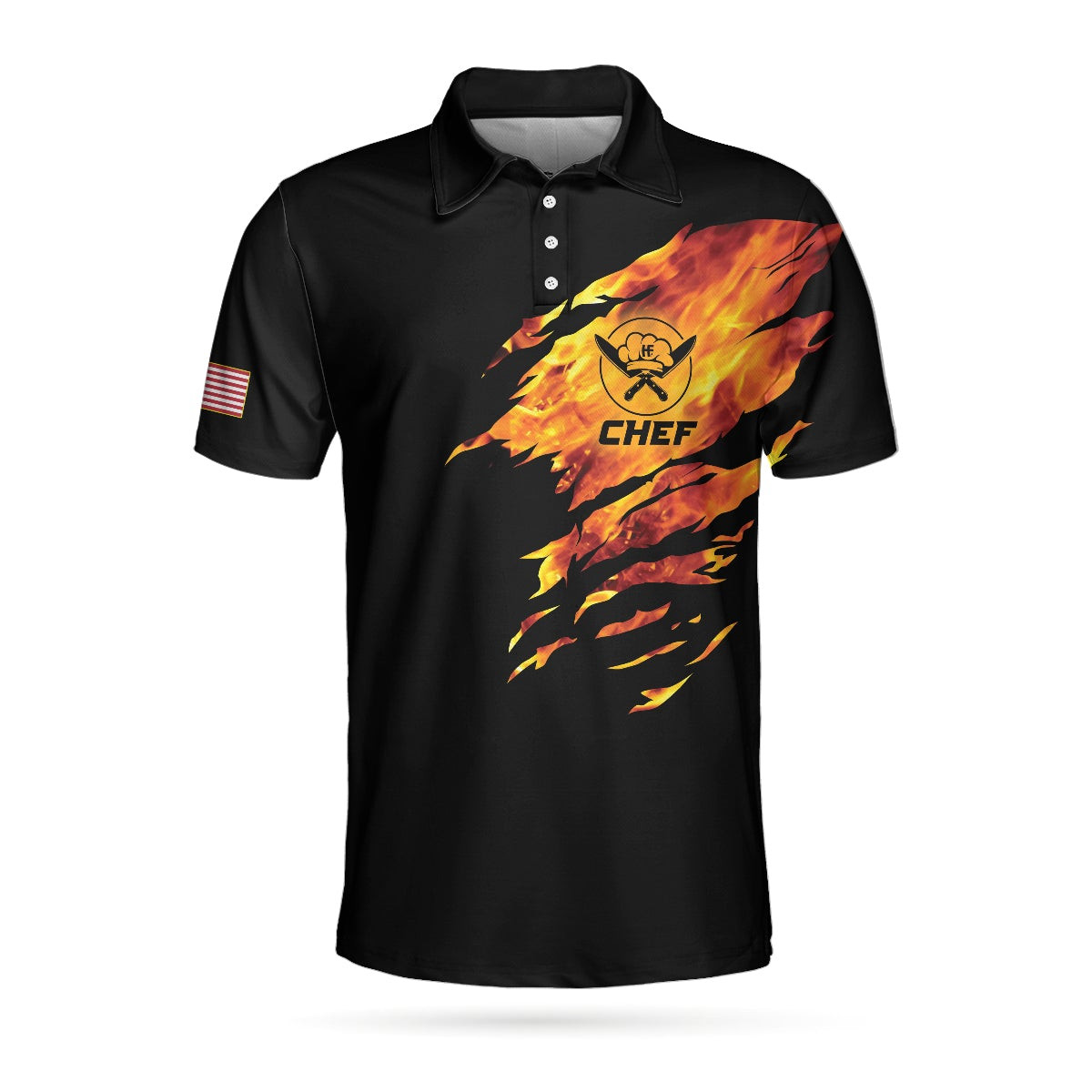 Chef My Craft Allows Me To Cook Anything Short Sleeve Polo Shirt Skull Polo Shirt Best Disc Golf Shirt For Men