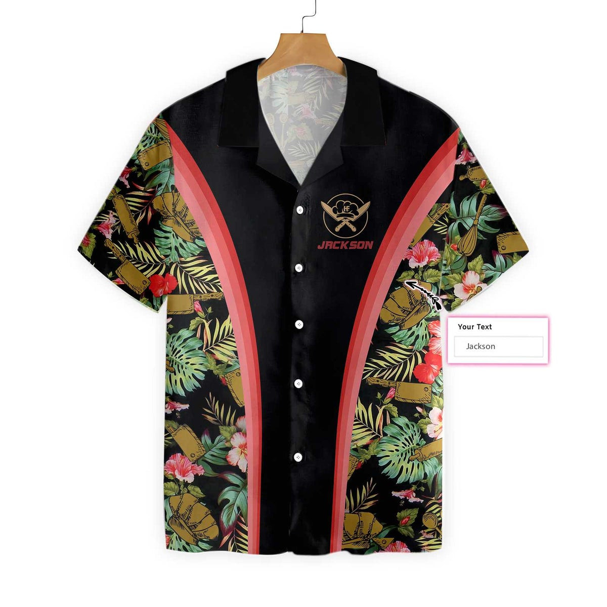 Chef Tropical Custom Hawaiian Shirt