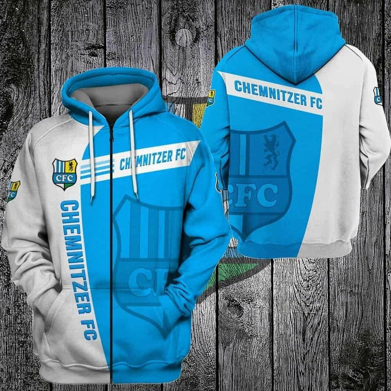 Chemnitzer Fc 3d All Over Print Hoodie