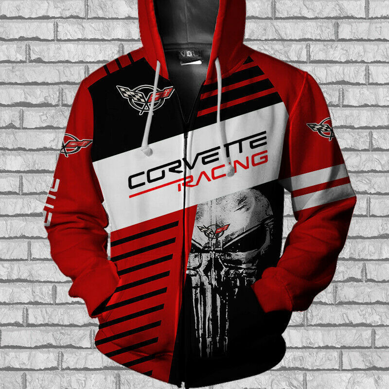 Chevrolet Corvette C5 3D Zip Hoodie For Men For Women All Over Printed Hoodie