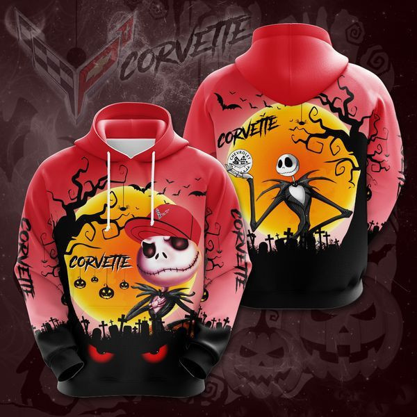 Chevrolet Corvette No319 Custom Hoodie 3D All Over Print