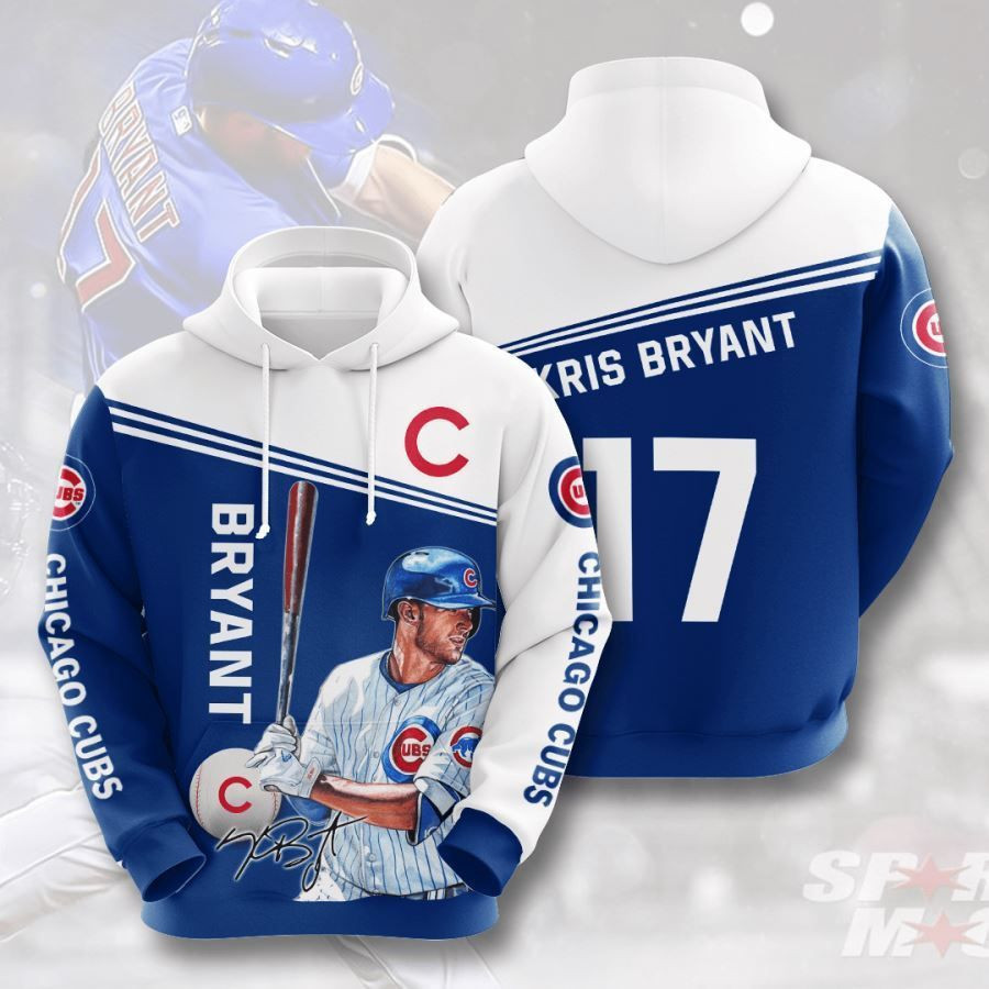 Chicago Cubs No356 Custom Hoodie 3D All Over Print