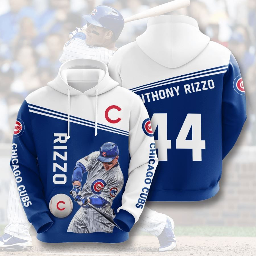 Chicago Cubs No357 Custom Hoodie 3D All Over Print