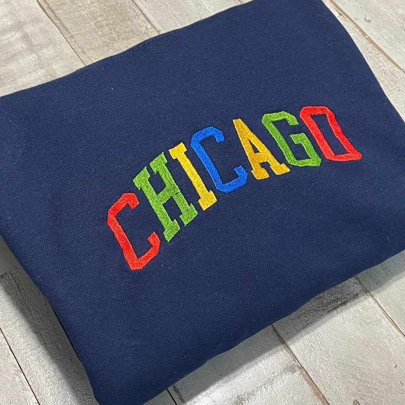 Chicago Embroidered Sweatshirt