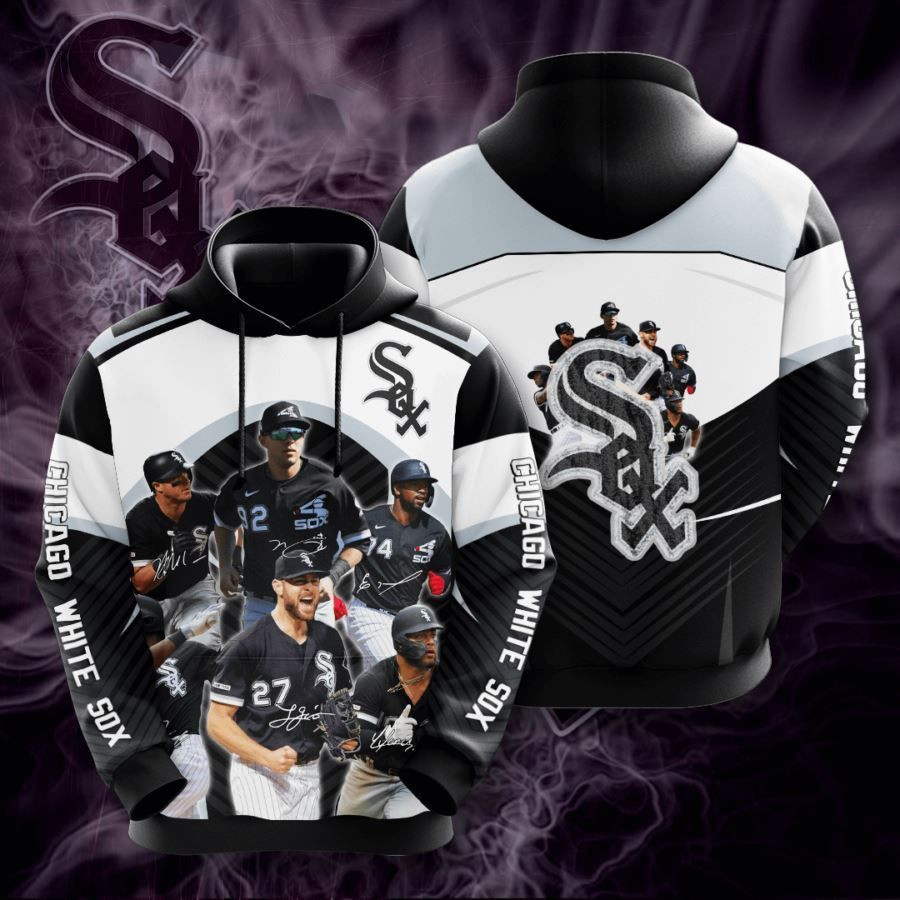 Chicago White Sox No367 Custom Hoodie 3D All Over Print
