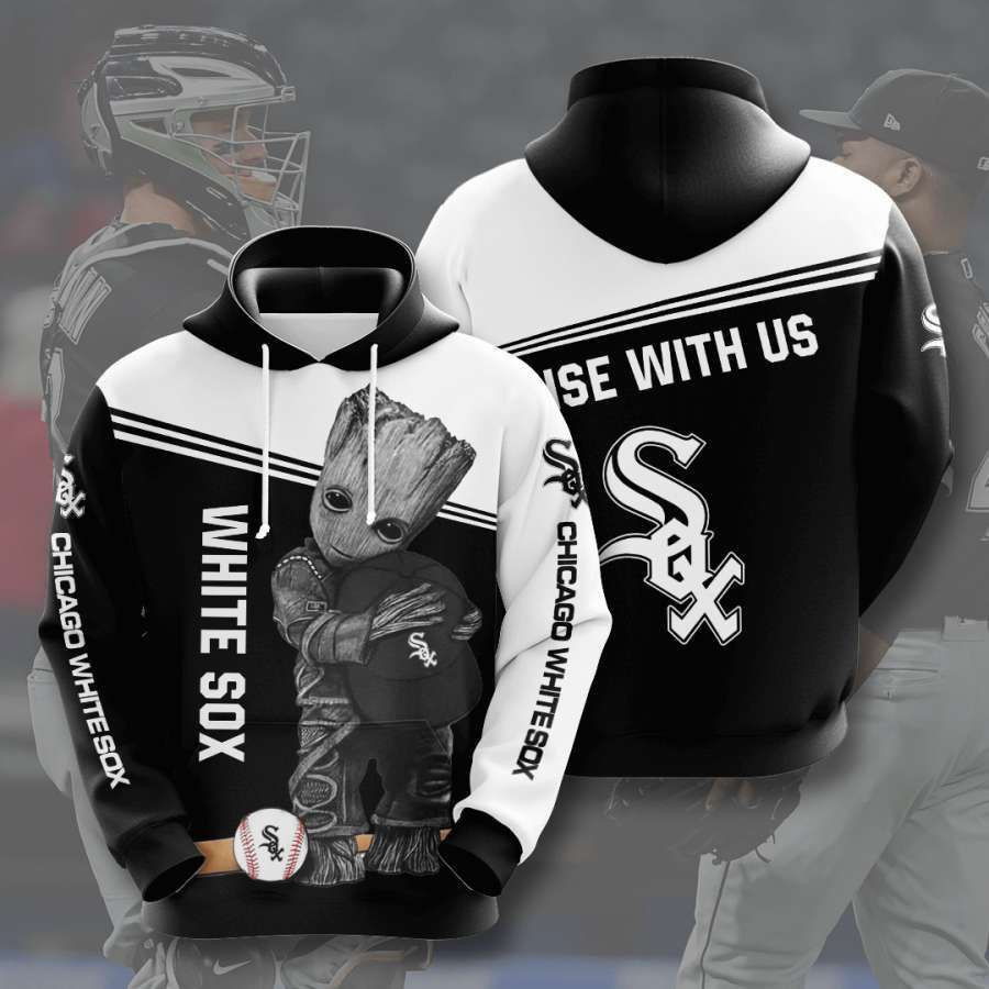 Chicago White Sox No371 Custom Hoodie 3D All Over Print