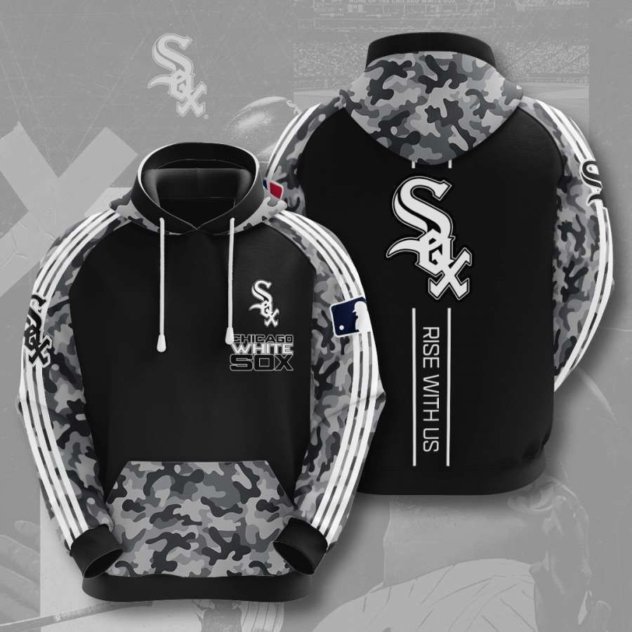 Chicago White Sox No375 Custom Hoodie 3D All Over Print
