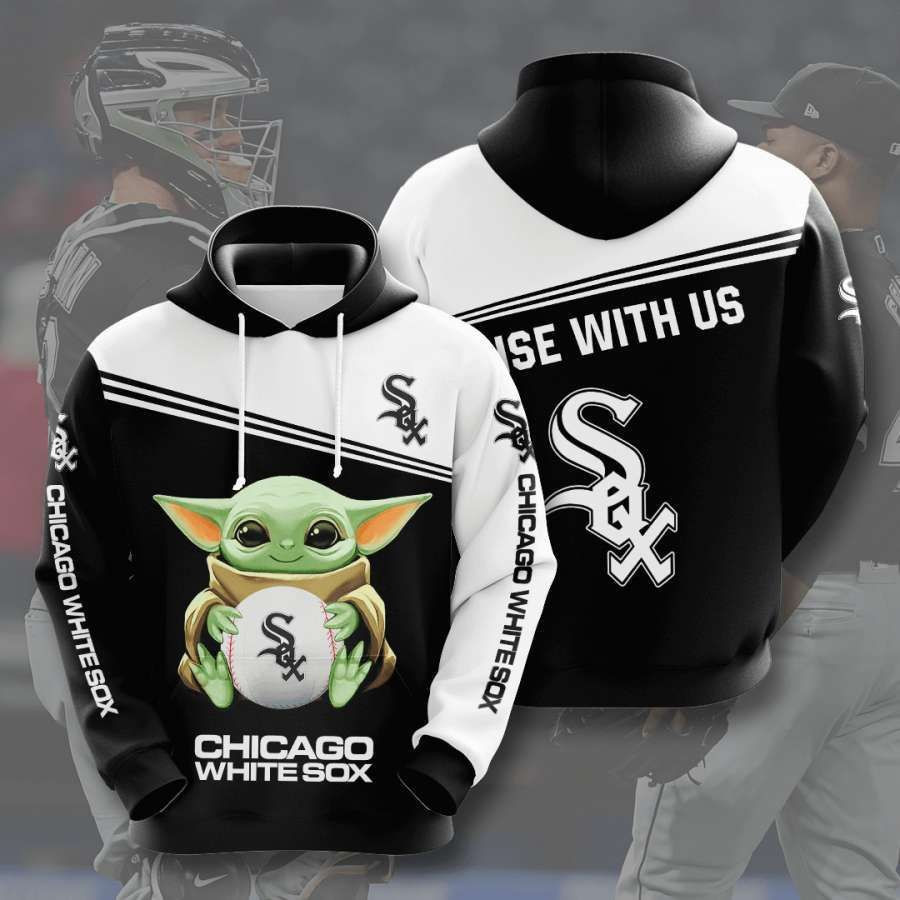 Chicago White Sox No376 Custom Hoodie 3D All Over Print