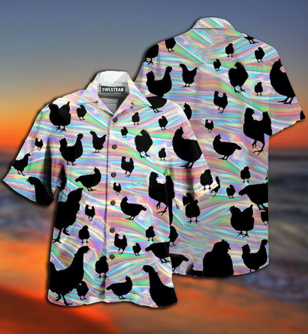 Chicken Awesome Style Limited Edition - Hawaiian Shirt - Hawaiian Shirt For Men, Hawaiian Shirt For Women, Aloha Shirt