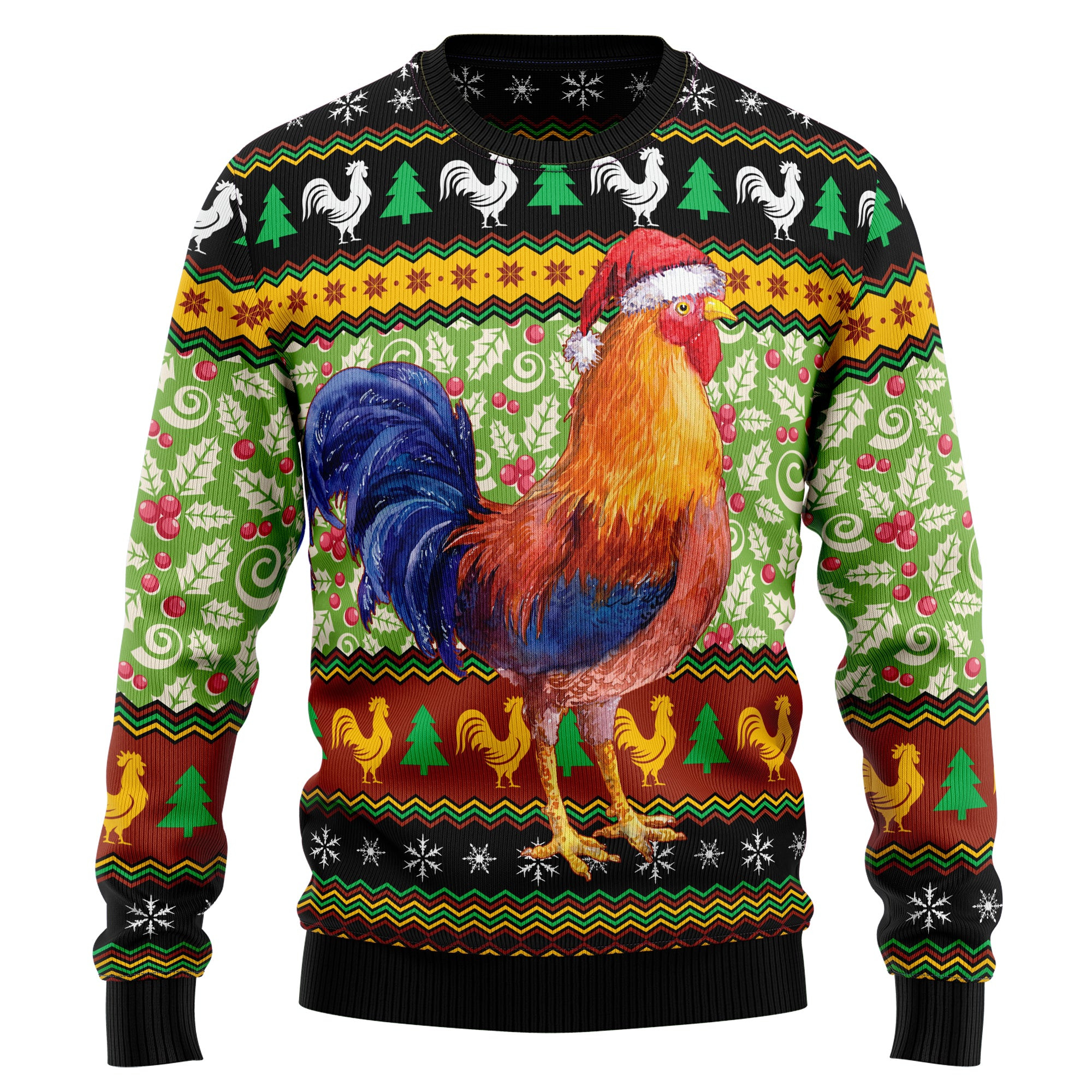 Chicken CluckUgly Sweaterry Christmas Ugly Christmas Sweater, Ugly Sweater For Men Women, Holiday Sweater