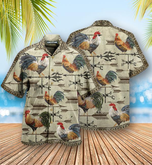 Chicken Find A Way Or Make One Weathervane Rooster Edition - Hawaiian Shirt - Hawaiian Shirt For Men, Hawaiian Shirt For Women, Aloha Shirt