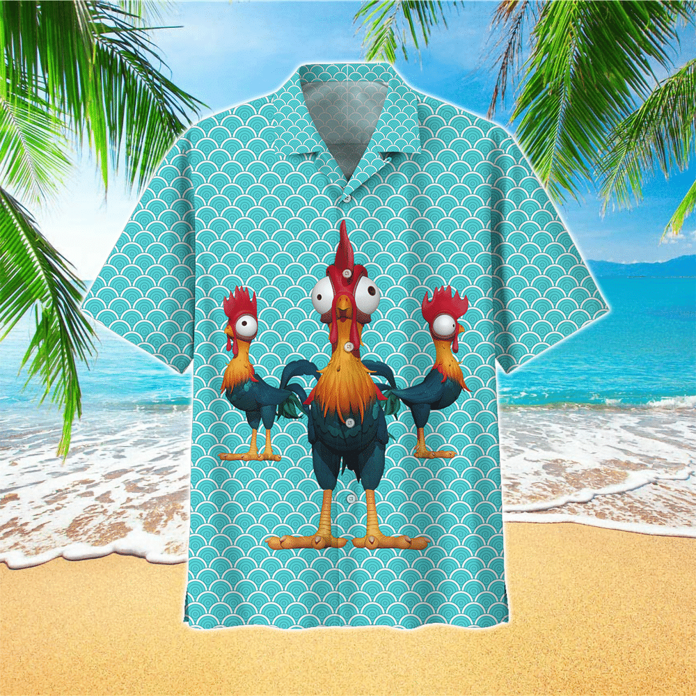 Chicken Hawaiian Shirt for Men and Women