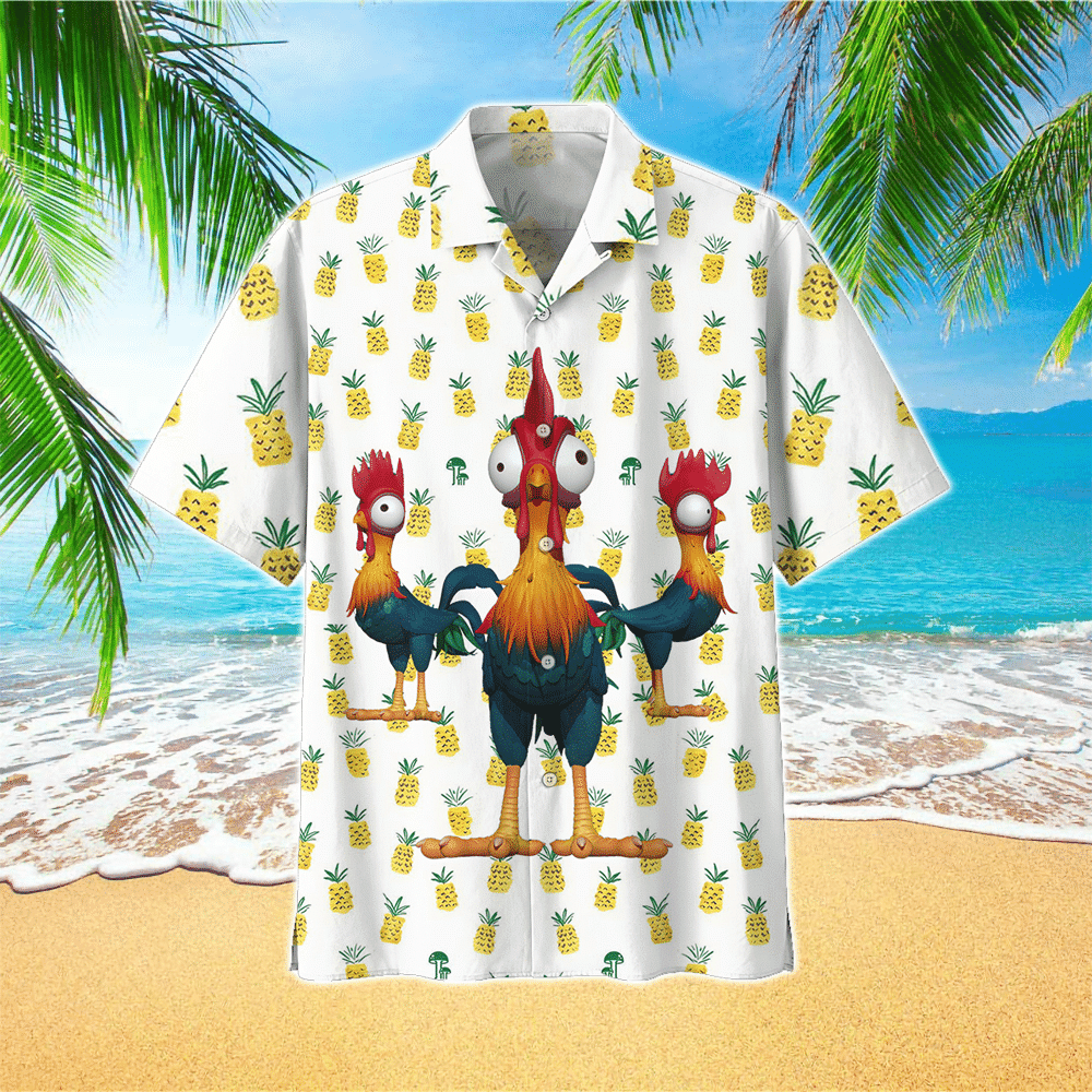 Chicken Hawaiian Shirt for Men and Women