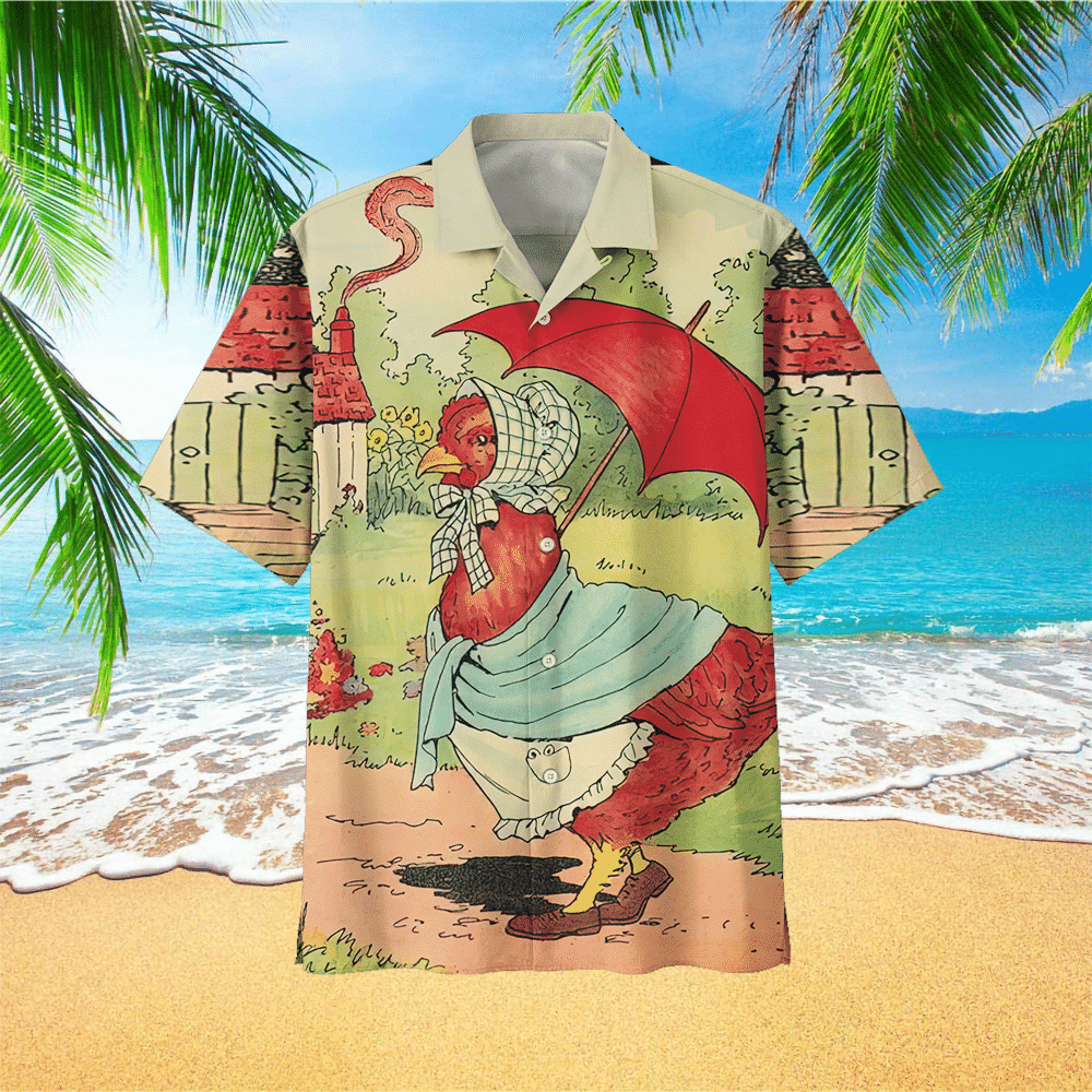 Chicken Hawaiian Shirt for Men and Women